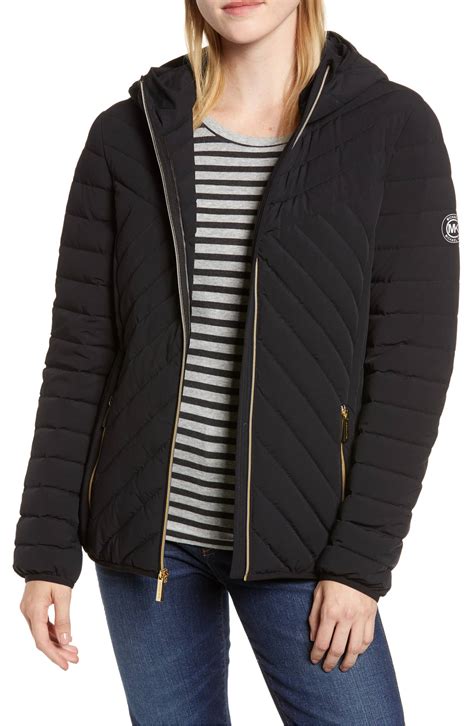 lord and taylor michael kors packable down jacket|Michael Kors packable jacket women.